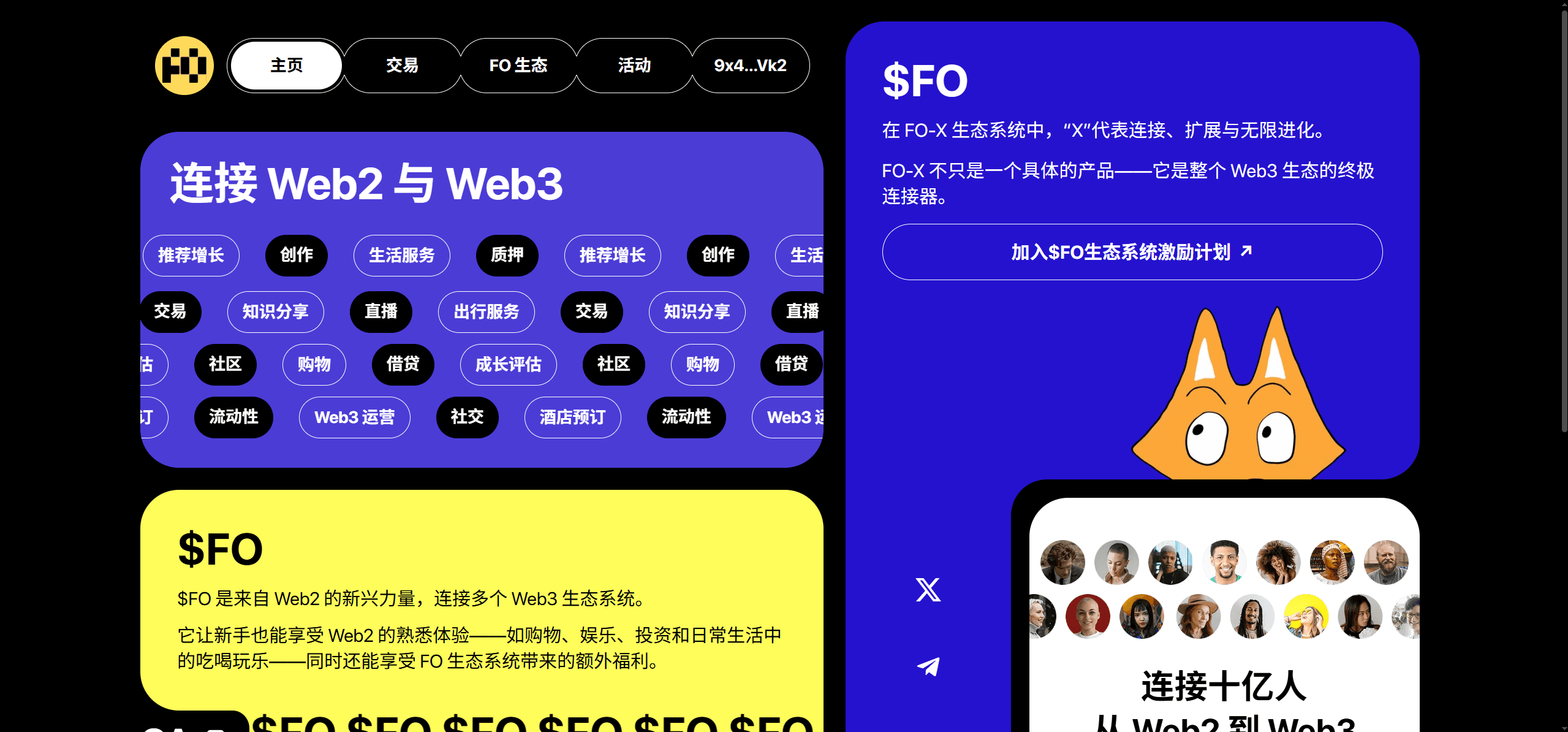 $FO Ecosystem Official Website